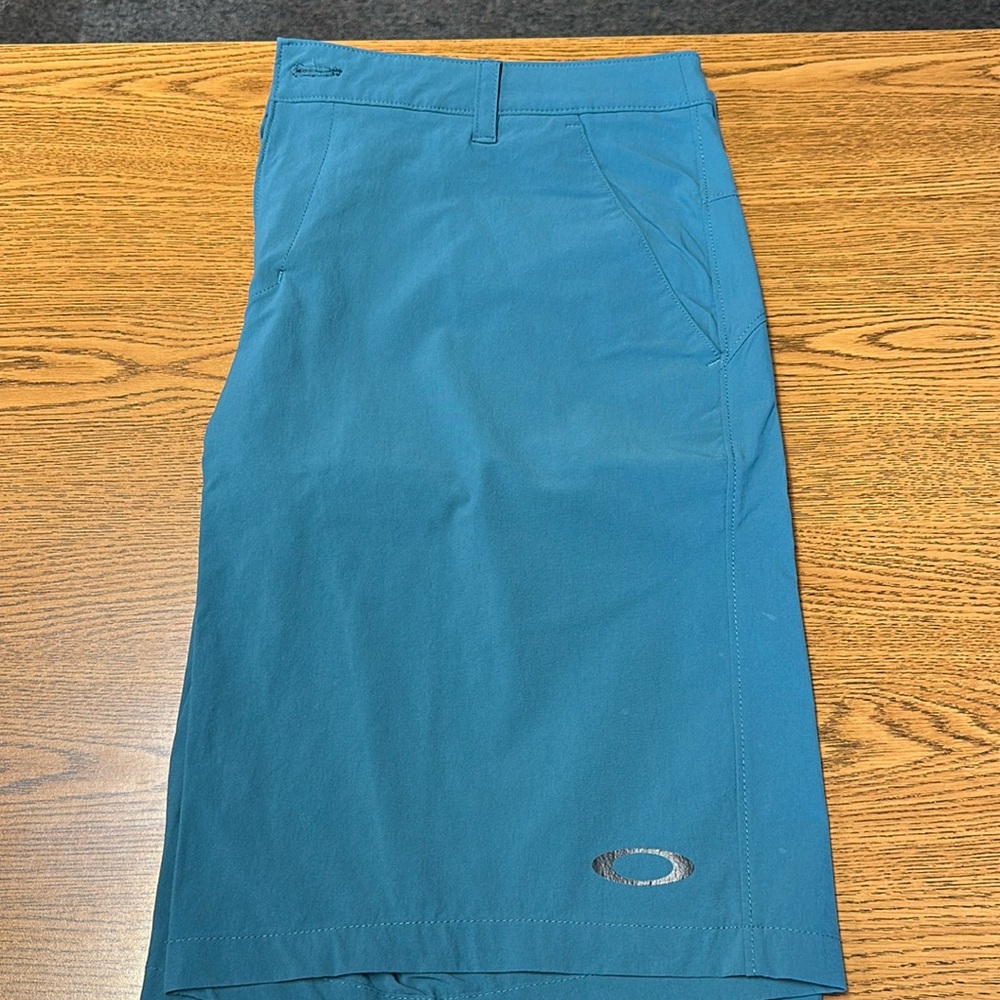 Men's Teal Oakley Performance Shorts